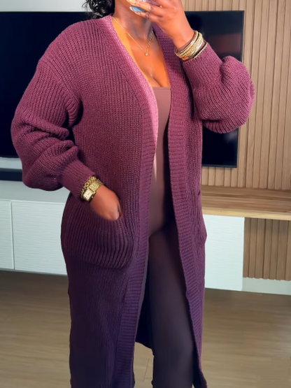 Long Knitted Cardigan