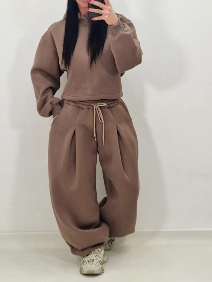 Hooded Elasto Tether Sport Suit