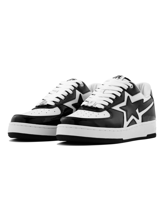 STA Black White Sneakers