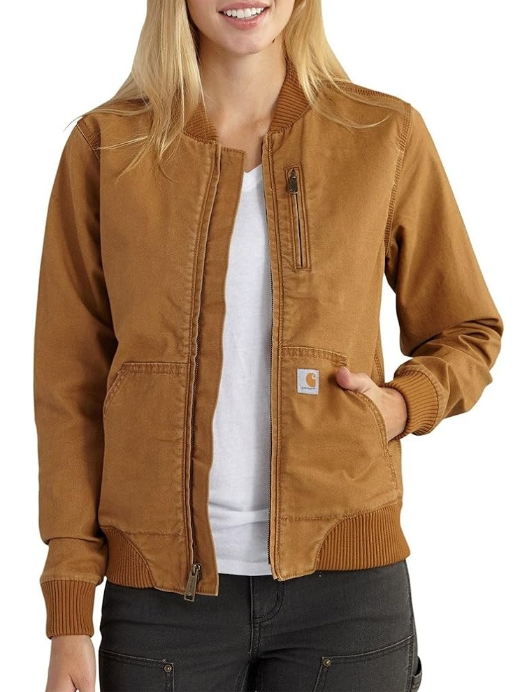 Women's Relaxed Fit Canvas Jacket