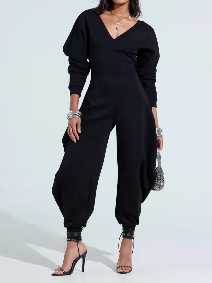 Comfy Cozy Sweatshirt Jumpsuit