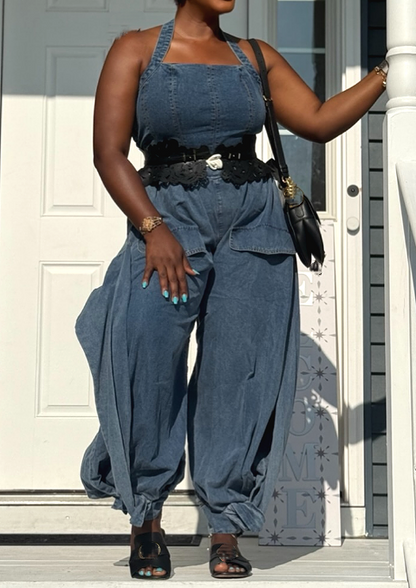 The Chill Comfy Denim Jumper