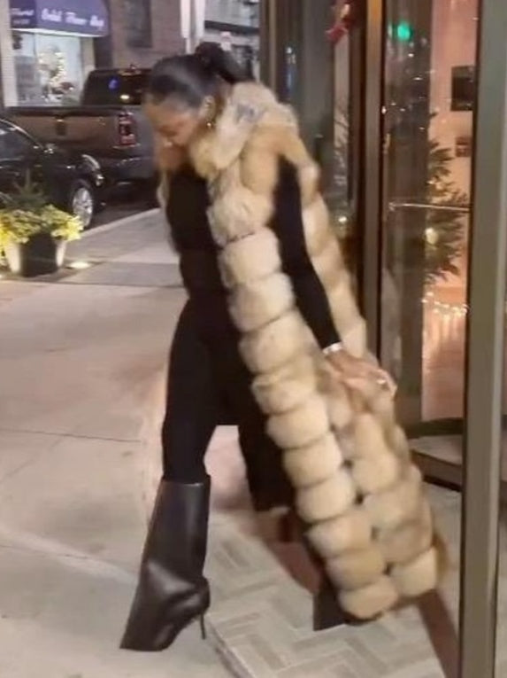 Eco-Friendly Full Length Fur Vest